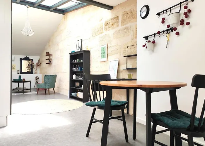 Appartement Beautiful Duplex With Ac - Place Du Palais Bordeaux